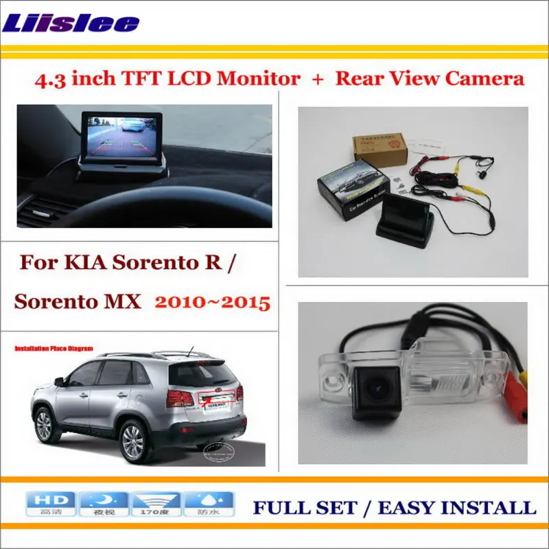 

Auto camera For KIA Sorento R Sorento MX 2010-2013 2014 2015 Car 4.3" TFT LCD Screen Monitor Back Up Parking System