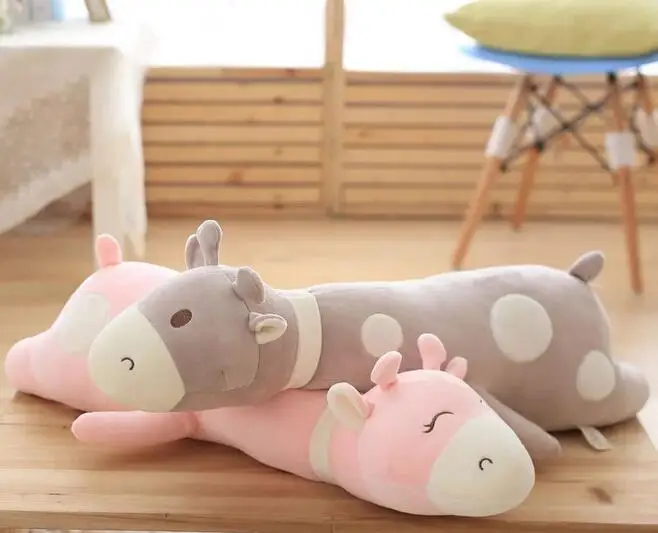 70 см подарок для девочек Дети кукла розовый/серый милый олень плюшевые игрушки PP