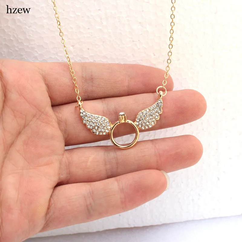 Hzew браслет с крыльями ангела брендовые Милые Браслеты для друзей сестер подарок