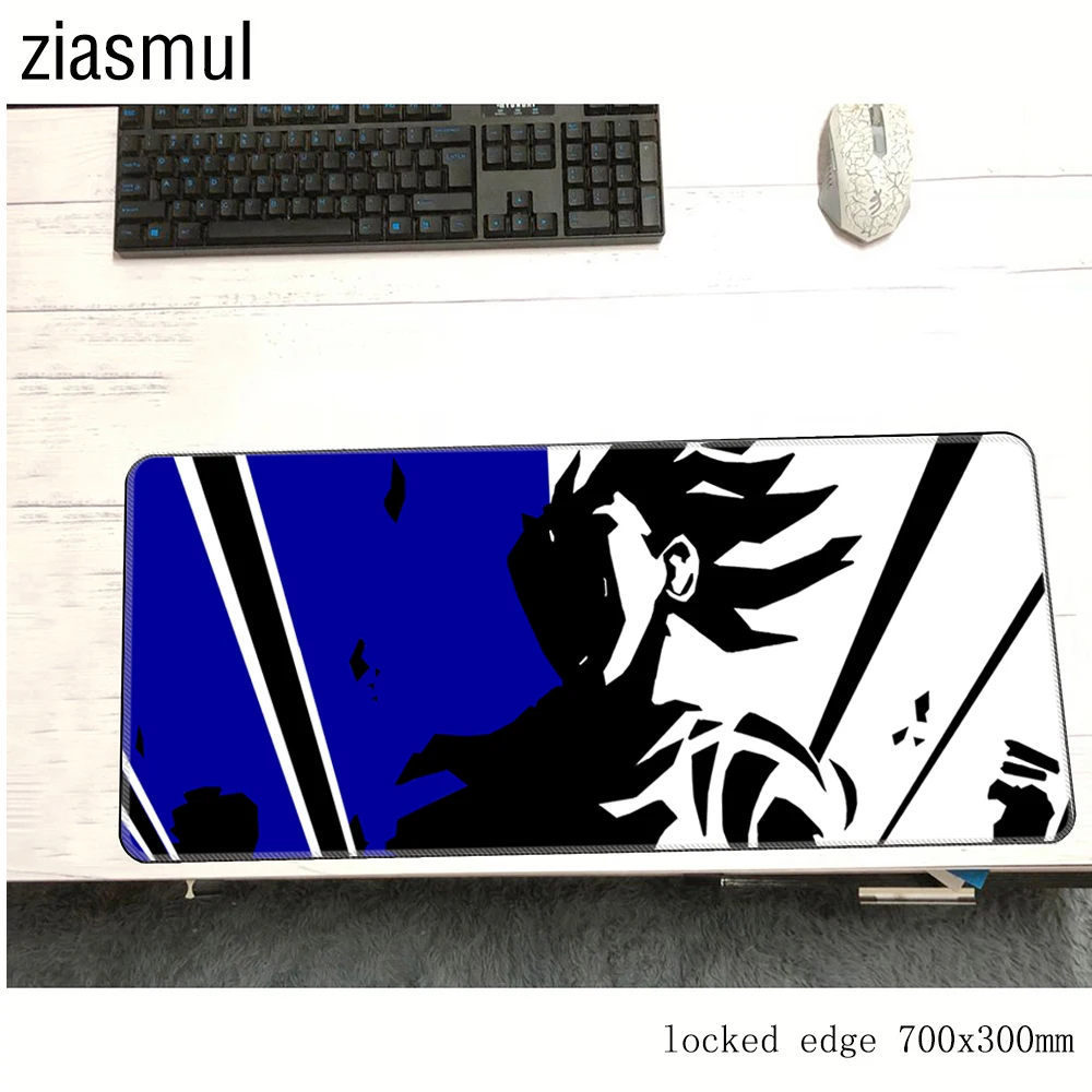 Dragon Ball Z padmouse 700x300 мм коврик для мышь Notbook коврик для компьютерной Вегета игровой коврик для мыши для ноутбука/коврики для мыши