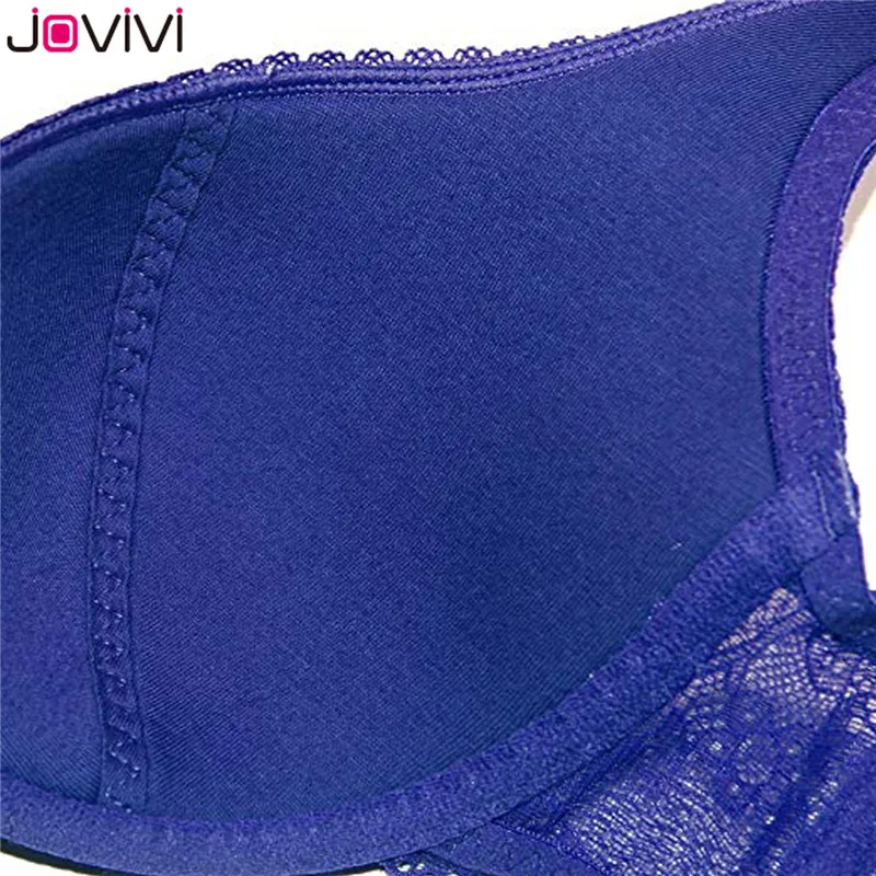 Jovivi 2019 женский бюстгальтер на косточках удобный кружевной для повседневной