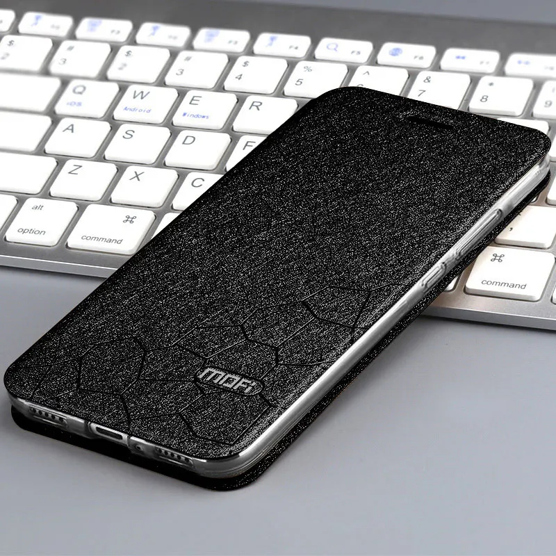 Mofi Original Luxury Leather Flip Phone Case For Xiaomi Mi 9 8 Play Note Max Shockproof Cover |