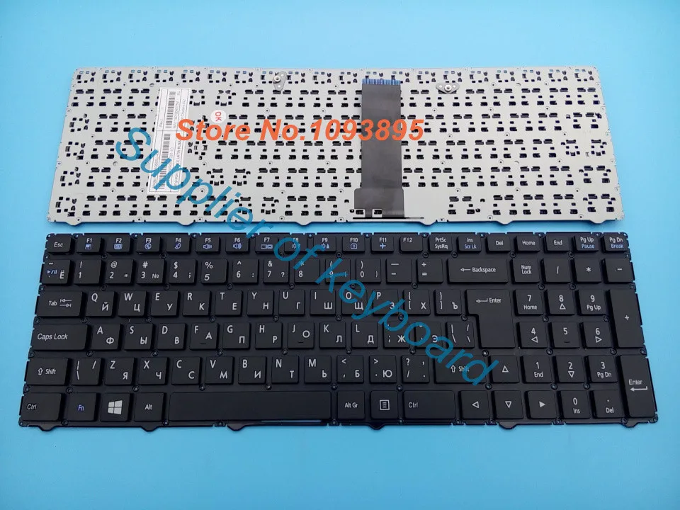 Новая русская клавиатура для ноутбука Clevo WA50SFQ WA50SHQ WA50SJQ серии WA50SRQ MP-13Q56SU-4301