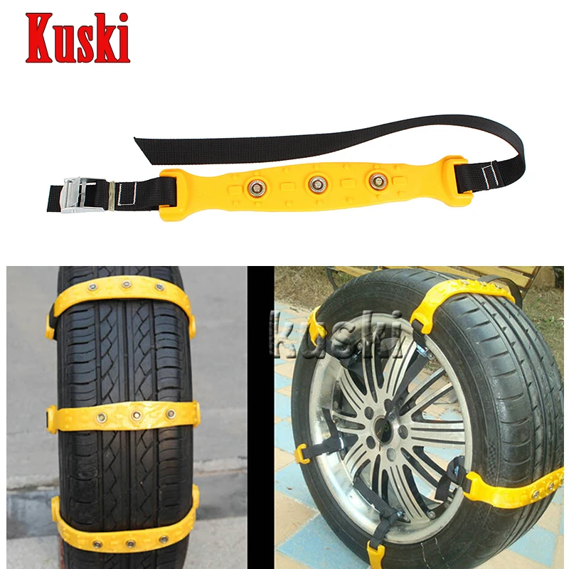 10X Автомобильные Колесные снежные цепи для Honda Civic 2006 2011 Accord Fit CRV HRV City Jazz Volvo XC90 XC60 S90