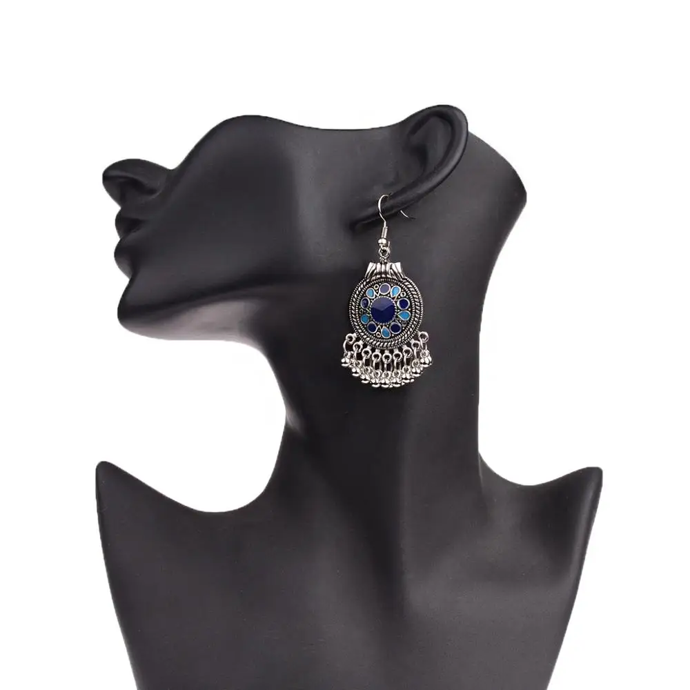 Египетские винтажные уникальные индийские серьги в стиле бохо африканские