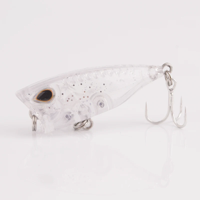 SEAPESCA рыболовная приманка мини Поппер с 3d глазами Crankbait 35 мм 3 г рыболовные