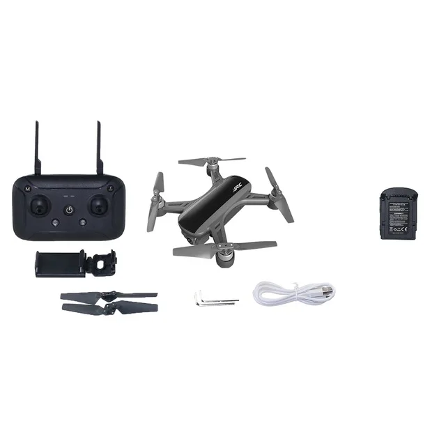 Black 1 battery JJRC X9 Heron gps 5G WiFi FPV с камерой 1080P оптическое позиционирование потока RC Дрон Квадрокоптер RTF Профессиональный Квадрокоптер - Color: Black 1 battery