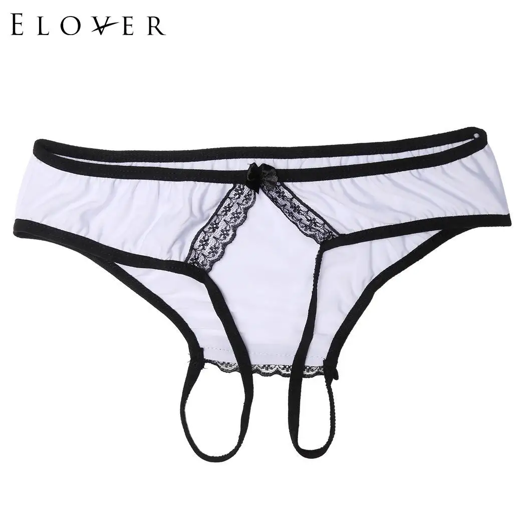white Elover эротическое нижнее бельё для девочек для женщин сексуальное женское белье Lenceria Sexo видимое искушение низкая талия Леди Эротическое Нижнее Белье Порно - Цвет: white