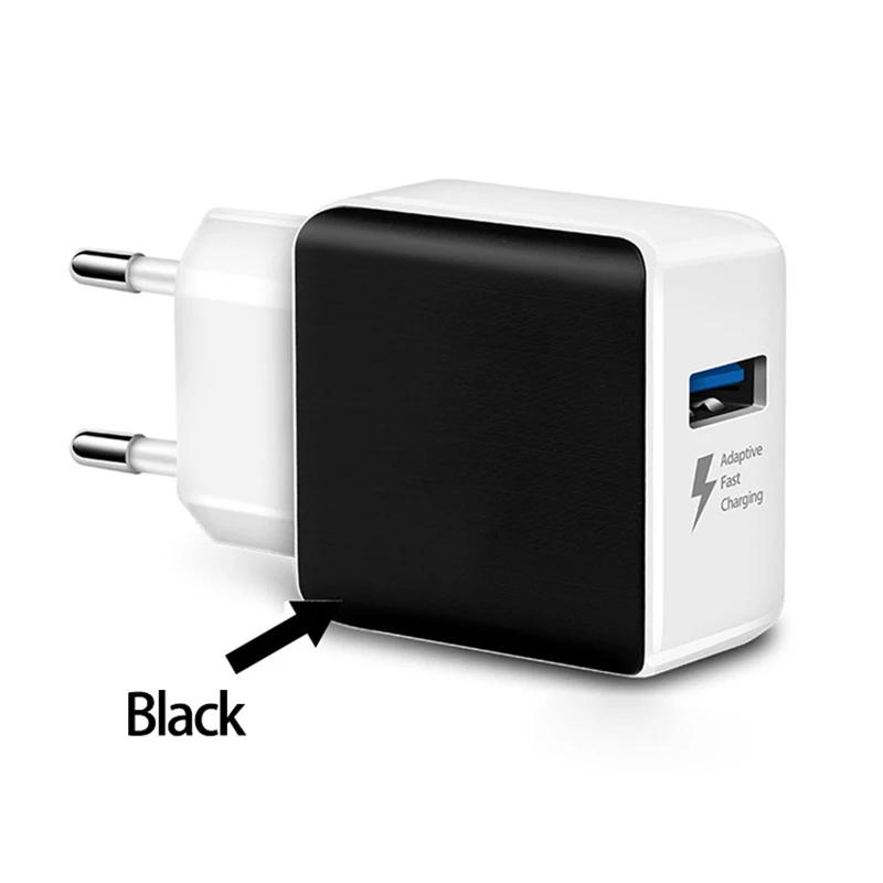 Универсальное зарядное устройство USB QC3.0 штепсельная вилка ЕС 18 Вт быстрая