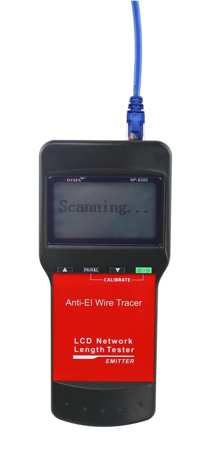 Тестер кабелей NOYAFA тестер с ЖК дисплеем сетевая сеть LAN непрерывности проверки