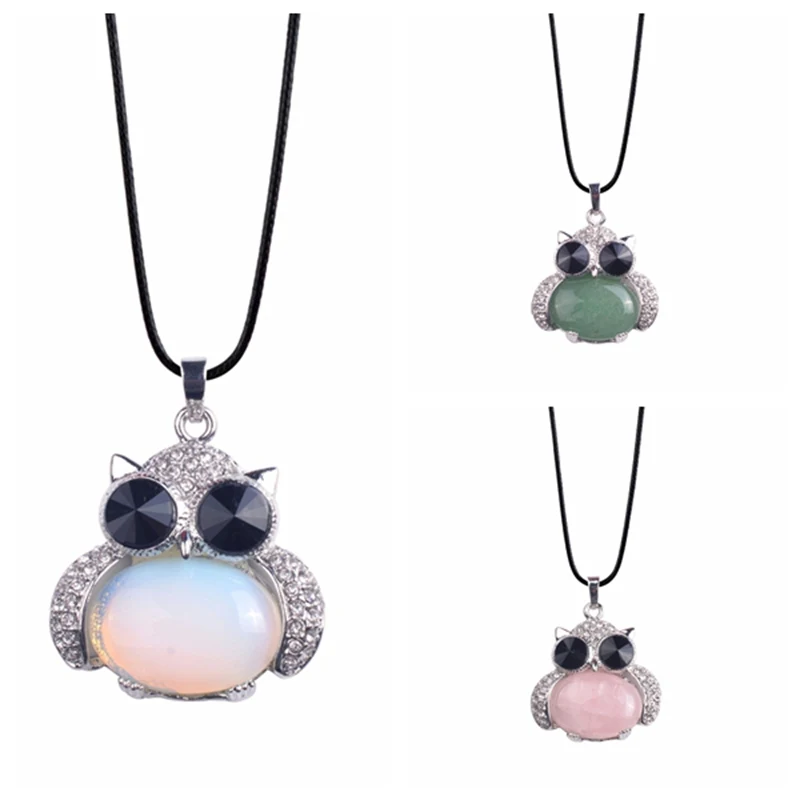 2017 новейшее и Самое Модное Новое ожерелье из натурального камня с изображением