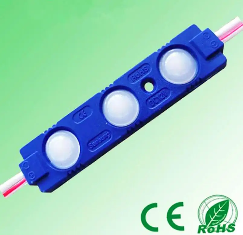 5730 светодиодный водонепроницаемый IP67 Светодиодный модуль DC 12V SMD 3 светодиодный s 1,5 W светодиодный индикатор подсветки для букв канала белый/теплый белый