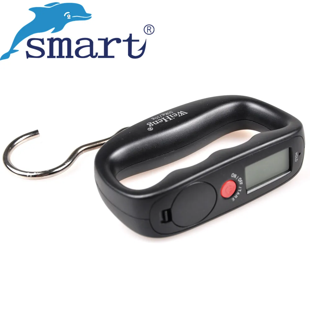 50 кг/10 г рыболовные Весы светодиодный цифровой Портативный электронный Чемодан