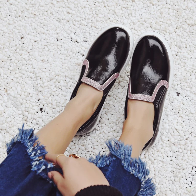 Hee grand/Женская обувь на платформе модель 2017 года удобные лоферы толстой подошве