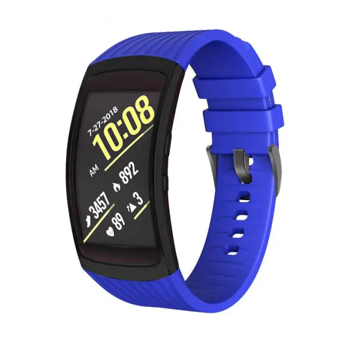 Браслет для Samsung Gear Fit2 2 шт./лот силиконовый ремешок часов | Электроника