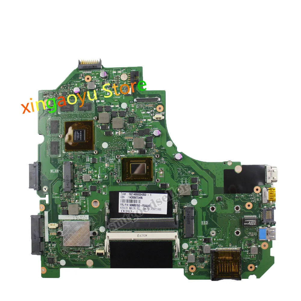 

For ASUS K56CB motherboard K56CM w i7- 3537U CPU 2GB GT740M 100% Tested ok