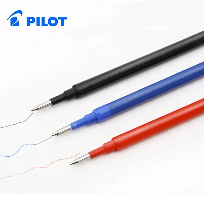 Elfinbook Pen Fill Pilot FriXion шарик стирается тонкая точка черные/синие/красные чернила для