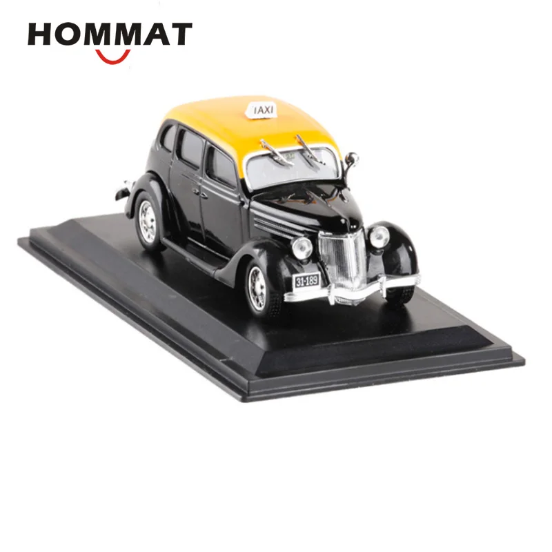 HOMMAT моделирования 1:43 Ford V8 4 дверный 1950 Монтевидео такси сплав литая модель