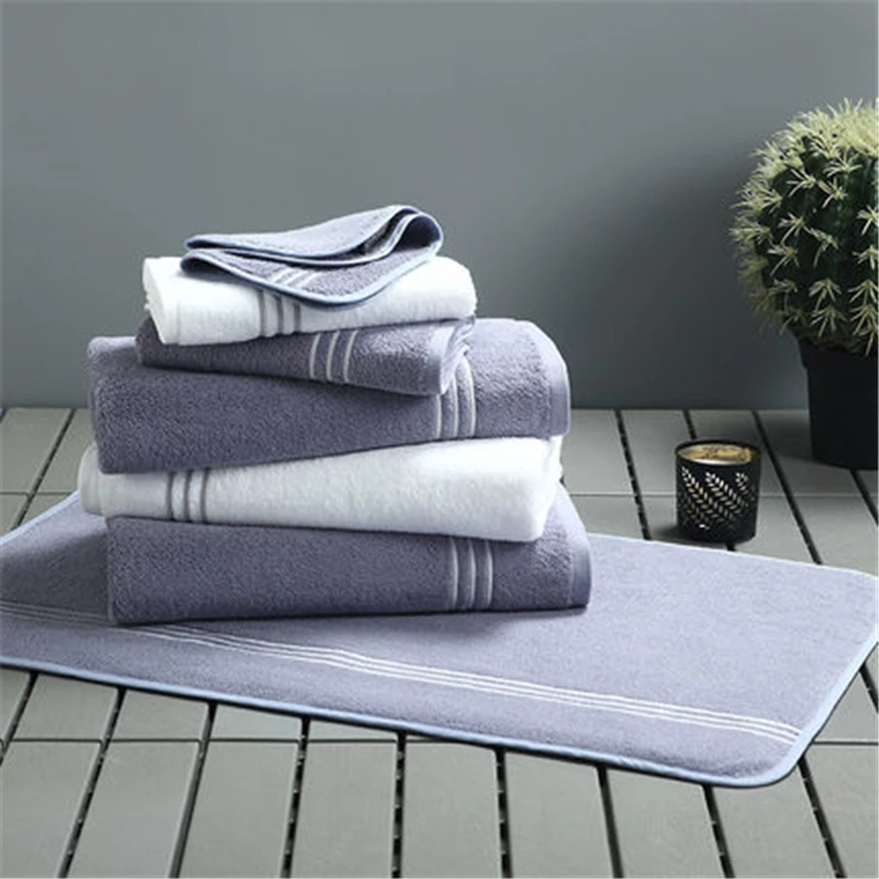 Intercontinental авторизованный отель чистый хлопок напольное полотенце однотонный