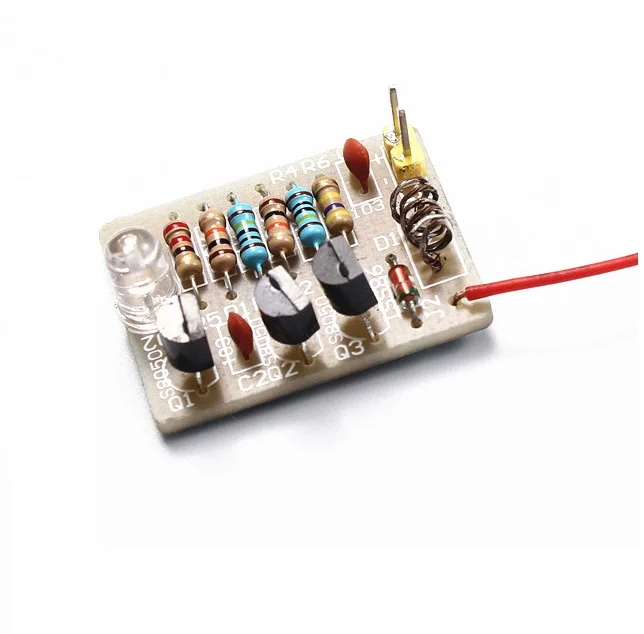Мобильный Телефон Световая вспышка DIY Kit 3 12V радиационный мощный электронный