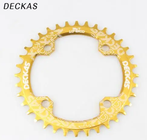DECKAS 32/34/36/38 T Круглый горный Bcd104 шатунный палец для Алюминий зубчатое колесо полые Корона проведения ремонта 9 S 10 S 11