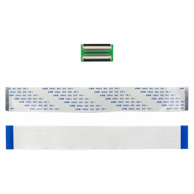 Latumab Новый FFC FPC 50 Pin до PIN/60 PIN 60 0 5 мм Шаг ленточный кабель ZIF HDD 20 см + удлинитель