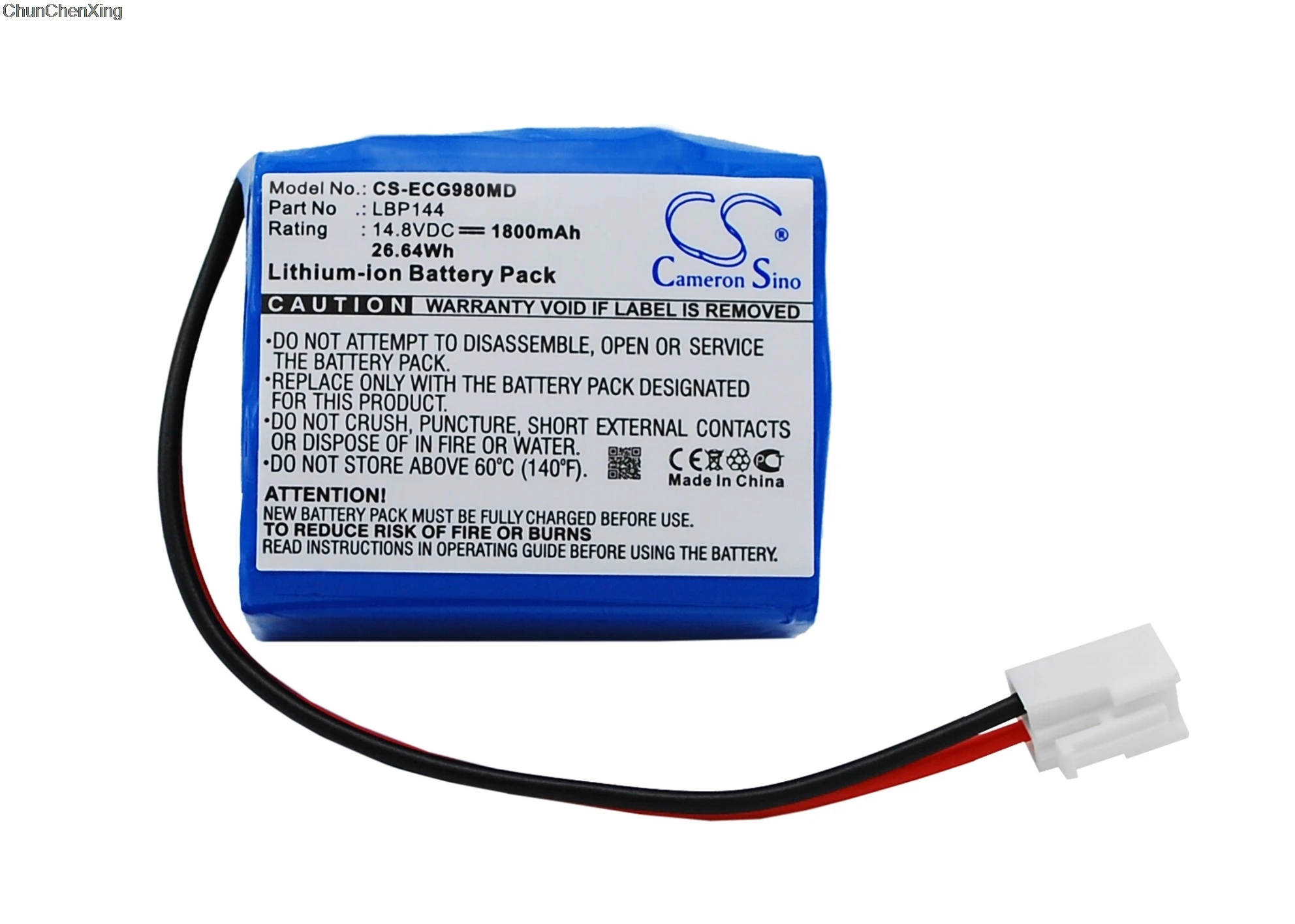 Аккумулятор Cameron Sino 1800mAh LBP144 для Biocare ECG 9801 9803|Цифровые аккумуляторы| |