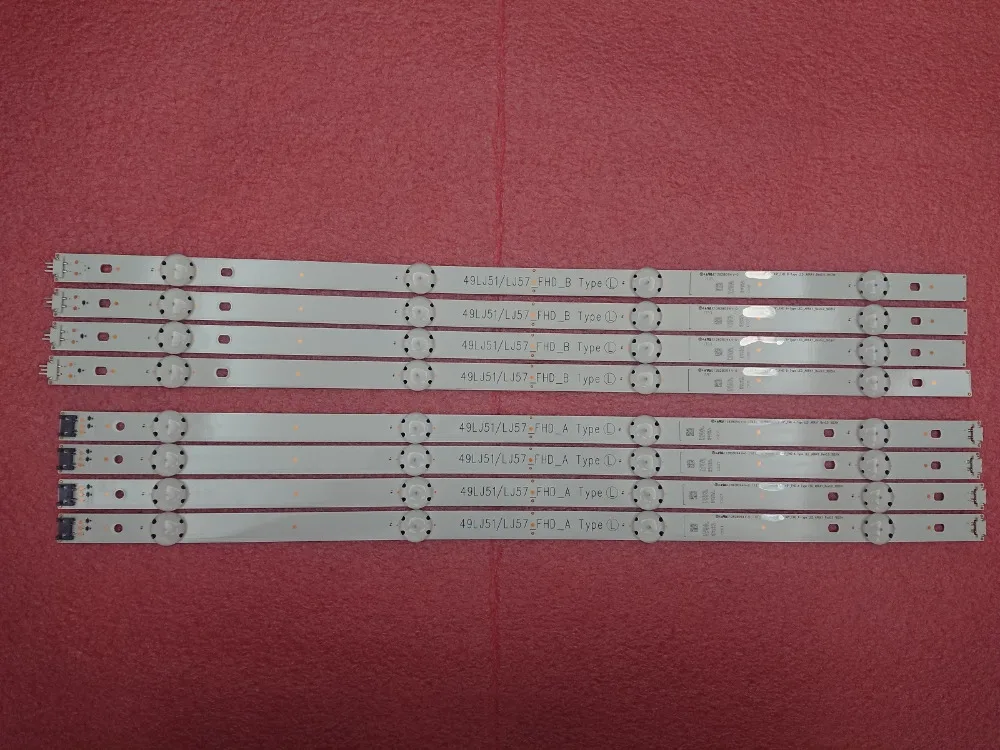 Светодиодная лента для LG 49LH590V HC490DUN 49LH5700 49LJ51 lj57 _ fhd_a тип B innotek 17Y 49 FHD A EAU63673013 10 компл.