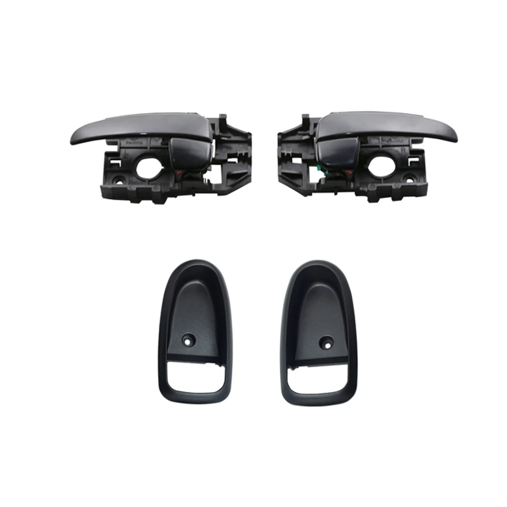 Черная внутренняя ручка двери с чехол для HYUNDAI Elantra 01 06 2001 2002 2003 2004 2005 2006 OEM: R:82620 2D000