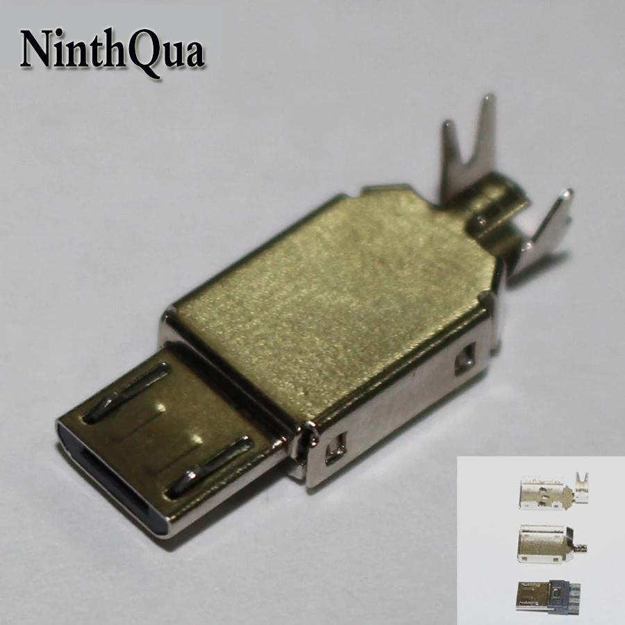 5 комплектов Micro USB 5PIN сварочный тип штекерные разъемы зарядное устройство 5P