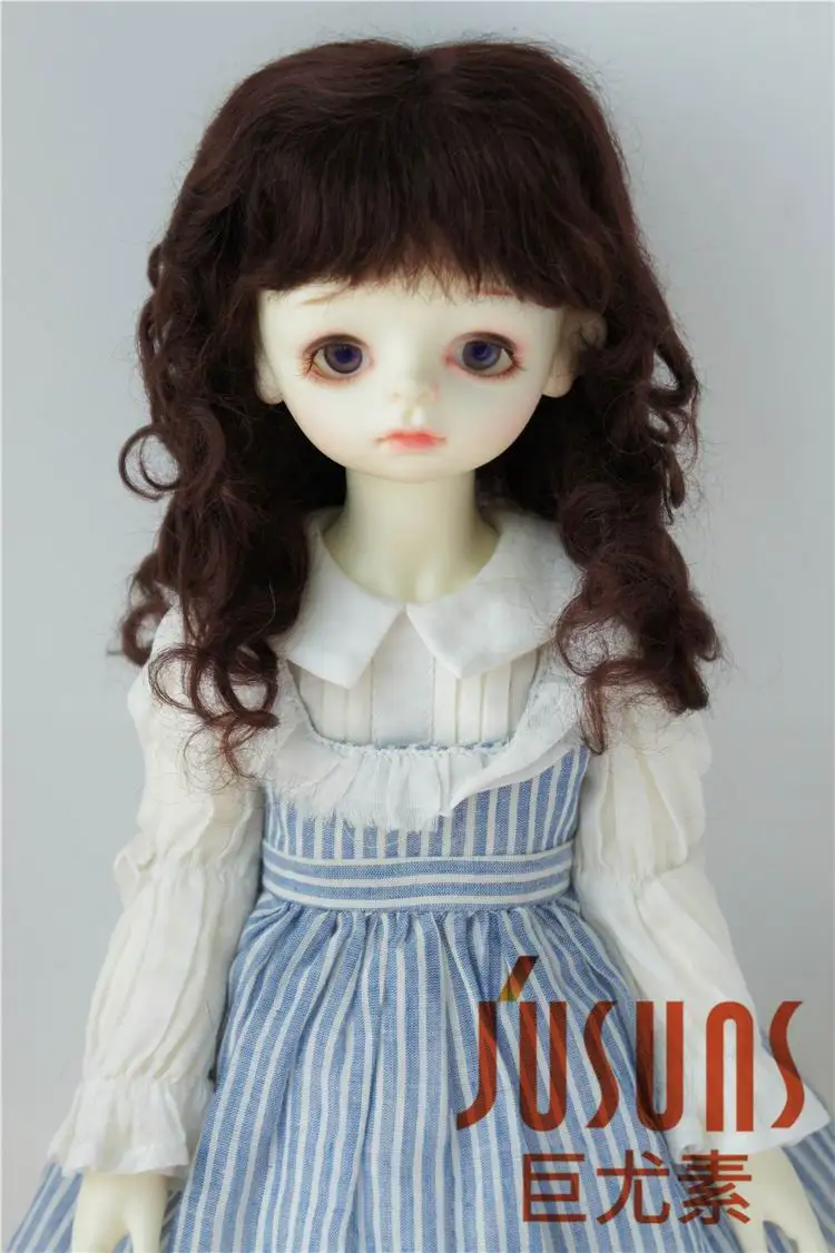 D20313 1/3 SD BJD мохеровые кукольные парики принцесса длинный курчавый BJD парик Размер 8-9 дюймов 9-10 дюймов аксессуары для кукол