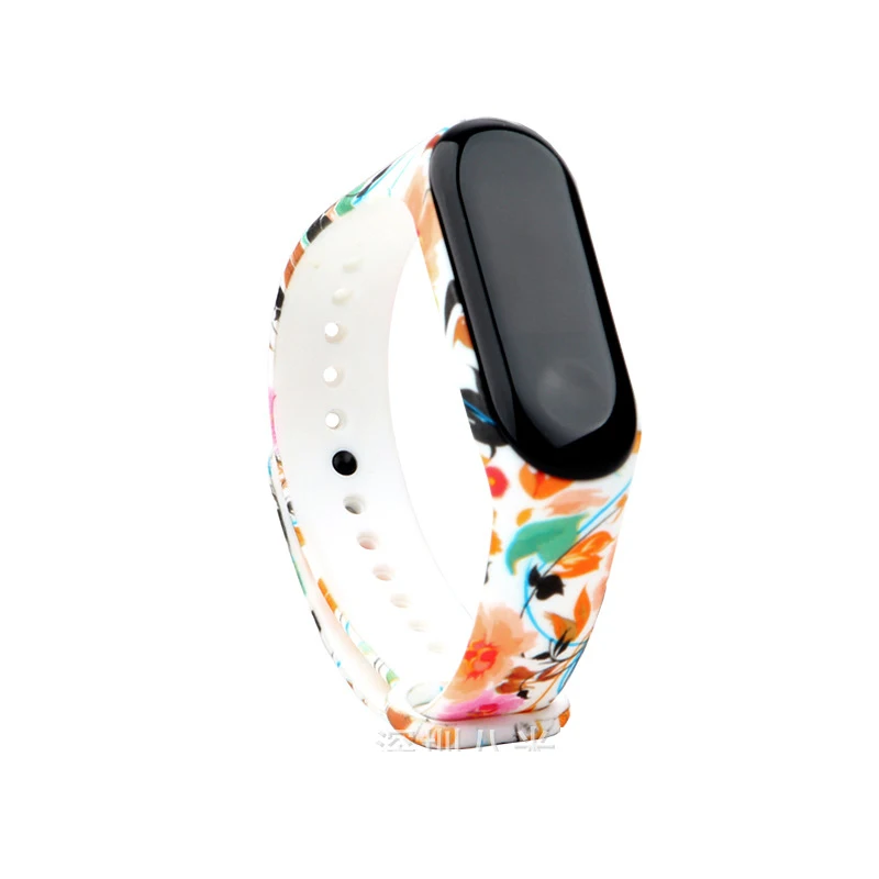 Для Xiaomi Band 3 Браслет спортивный ремешок часы силиконовый для xiaomi band аксессуары