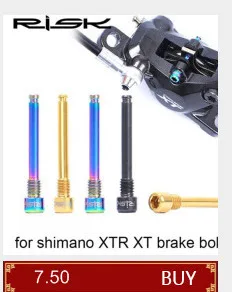 Велосипед Холст Картина маслом тормозной TC4 Титан винт для SHIMANO XT M8000/9000/9020 велосипед Запчасти