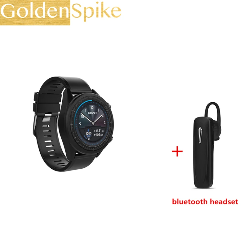 2019 4g Смарт часы KOSPET HOPE Android 7 1 3 ГБ 32 с gps 8 Мп камерой 39 дюймов AMOLED экран 620 мАч