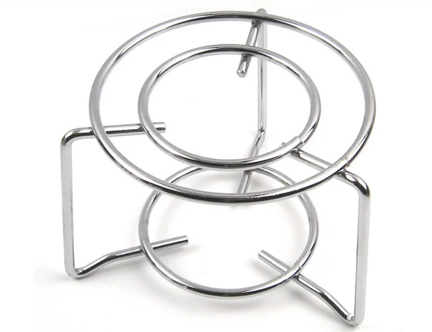 Круглая стойка из нержавеющей стали полка для печки газовой печи