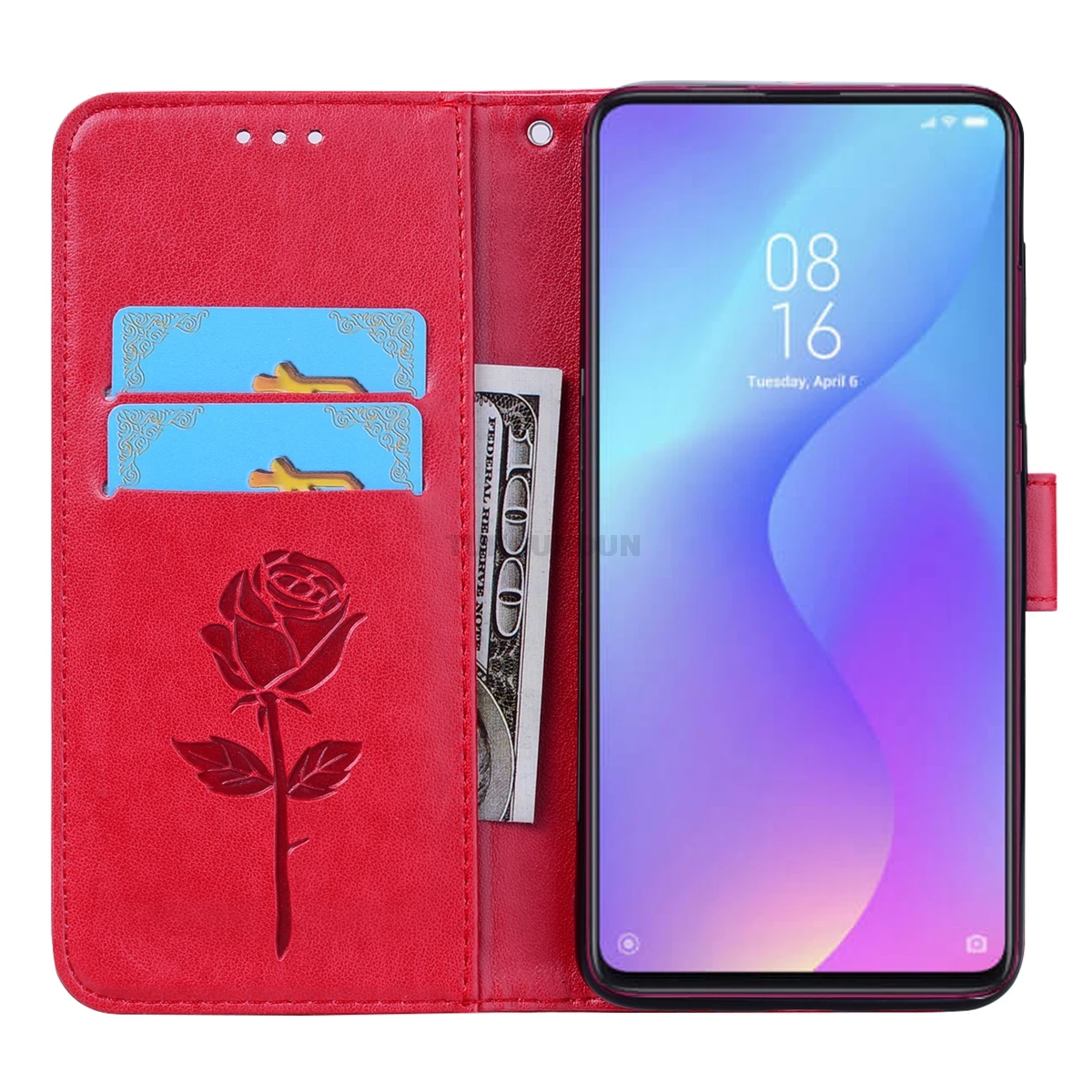 Для Xiaomi Mi 9 т флип чехол из искусственной кожи держатель для телефона подставка T