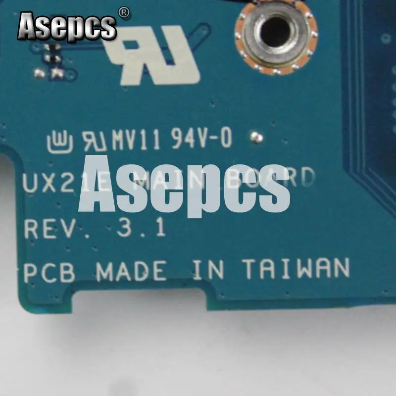 Asepcs UX21E с i3 2367 CPU 4 Гб RAM Материнская плата For Asus UX21 материнская для ноутбука 60 N93MB2B00