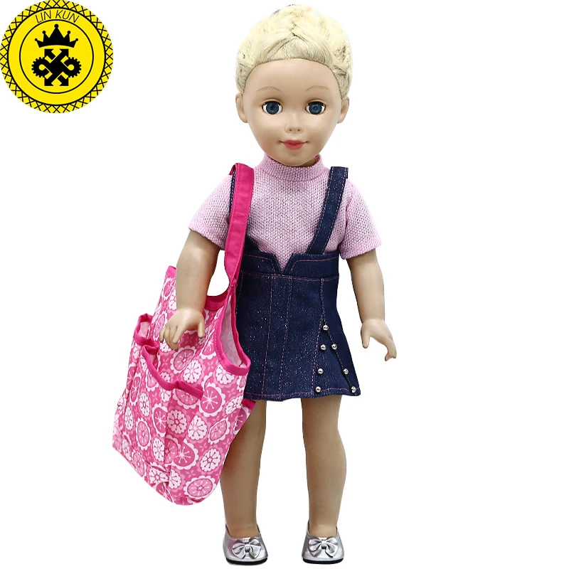 

Outgoing Packets Handbag Shoulder Bag for Girl Doll and 43cm Baby Doll B-4