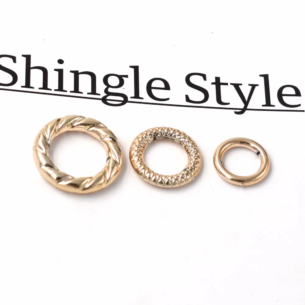 Оптовая продажа Прямая поставка 30 шт. золотые розовые морщинистые нити Имитация