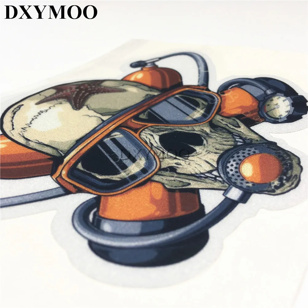 3 размера забавные погружения автомобиля стикер в форме черепа смерти Прохладный