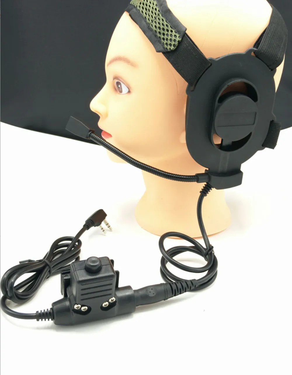 Радио гарнитура наушники с U94 стиль PTT для Kenwood baofeng PUXING 'd xun портативная рация 2