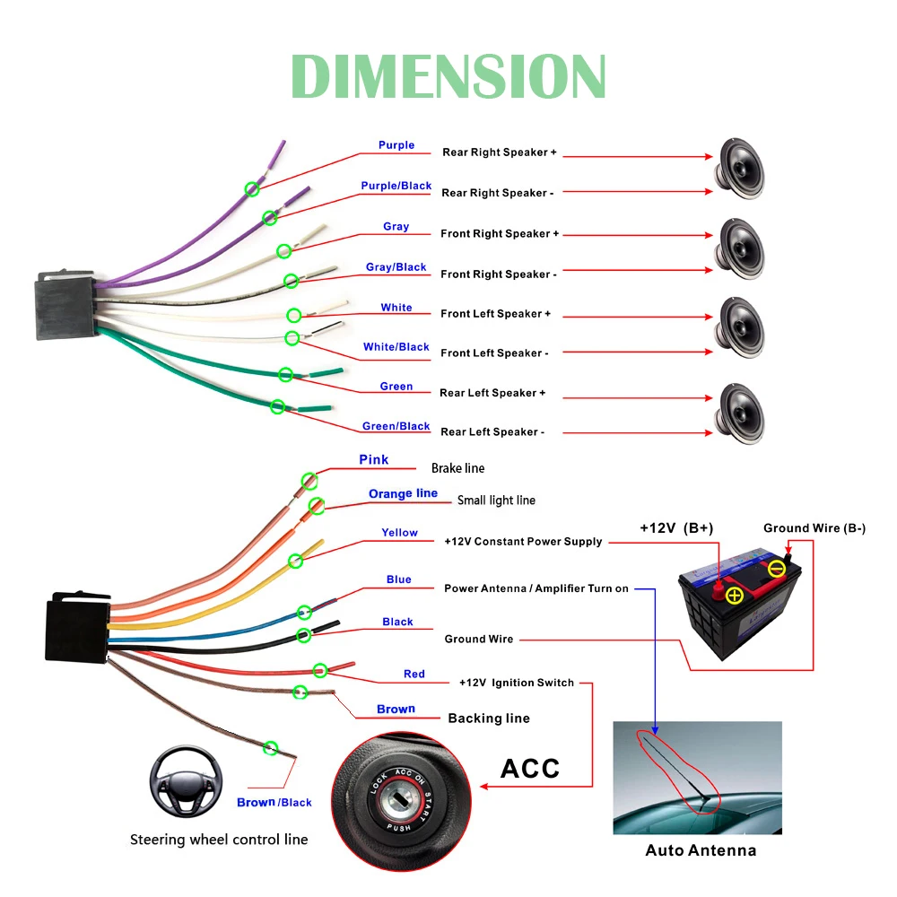 AMPrime 2 Din автомагнитола стерео 7 ''TFT HD сенсорный экран D-Play универсальный автомобильный мультимедийный плеер Bluetooth радио приемник Авторадио