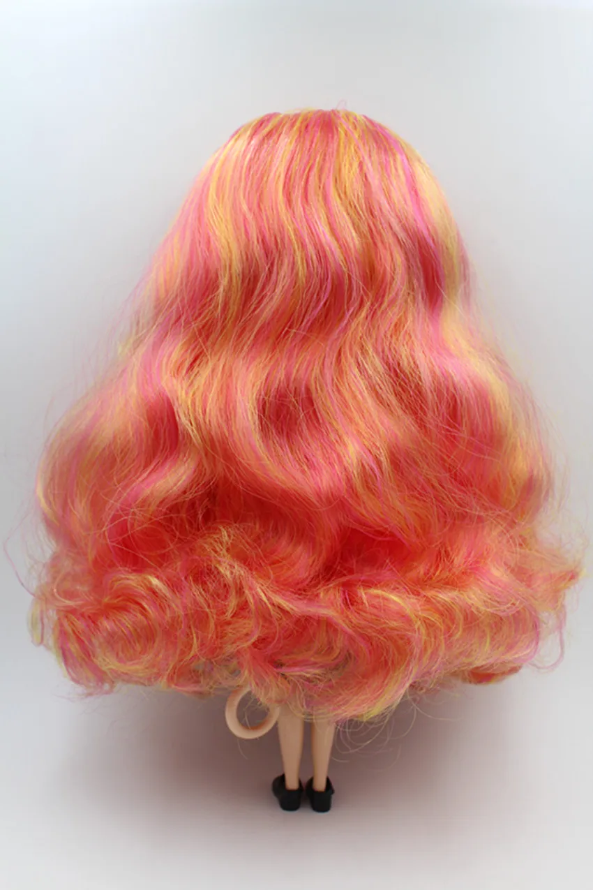 

Blygirl Doll Mixed color roll hair Blyth body Doll Fashion can change makeup