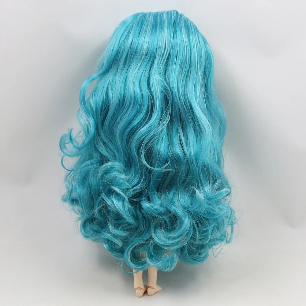 Ice Fortune Days factory azone шарнирное тело 30 см белая кожа синий Смешанные цвета Кудри