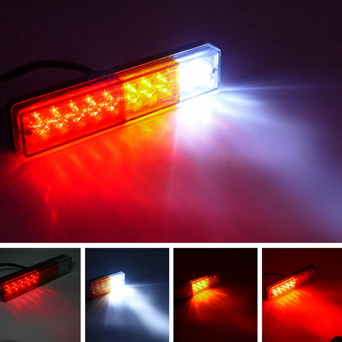 Eonstime 2 шт. фары для трейлеров 20LED Стоп задний тормоз задние фонари поворота индиактор ATV Грузовик Караван aanhanger 12 В