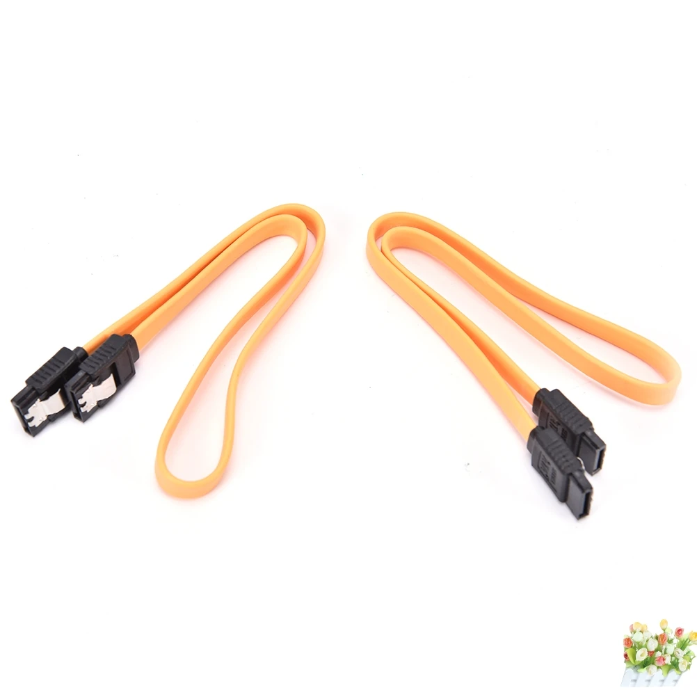 2 шт. SATA 3 0 кабель с датой прямым углом шнур для жесткого диска Sup порт двойной