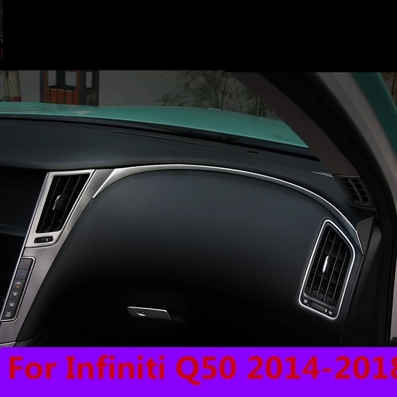 Для Infiniti Q50 2014 18 Co пилотная перчатка box декоративная рамка обшивка накладка