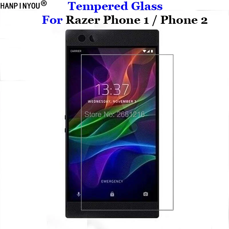 Для Razer Phone 1 Phone1 5 7 &quotпереднее жесткое закаленное стекло 9H 2.5D Премиум Защитная