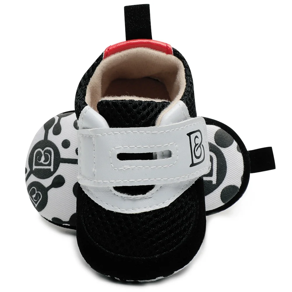 Black 02 Новая брендовая модная детская обувь, Мокасины, Bebe, дышащие, искусственная кожа, Нескользящие, мягкая подошва, для первых шагов, для малышей, для детей, для девочек, Кроссовки для мальчика 0-18 месяцев - Цвет: Black 02