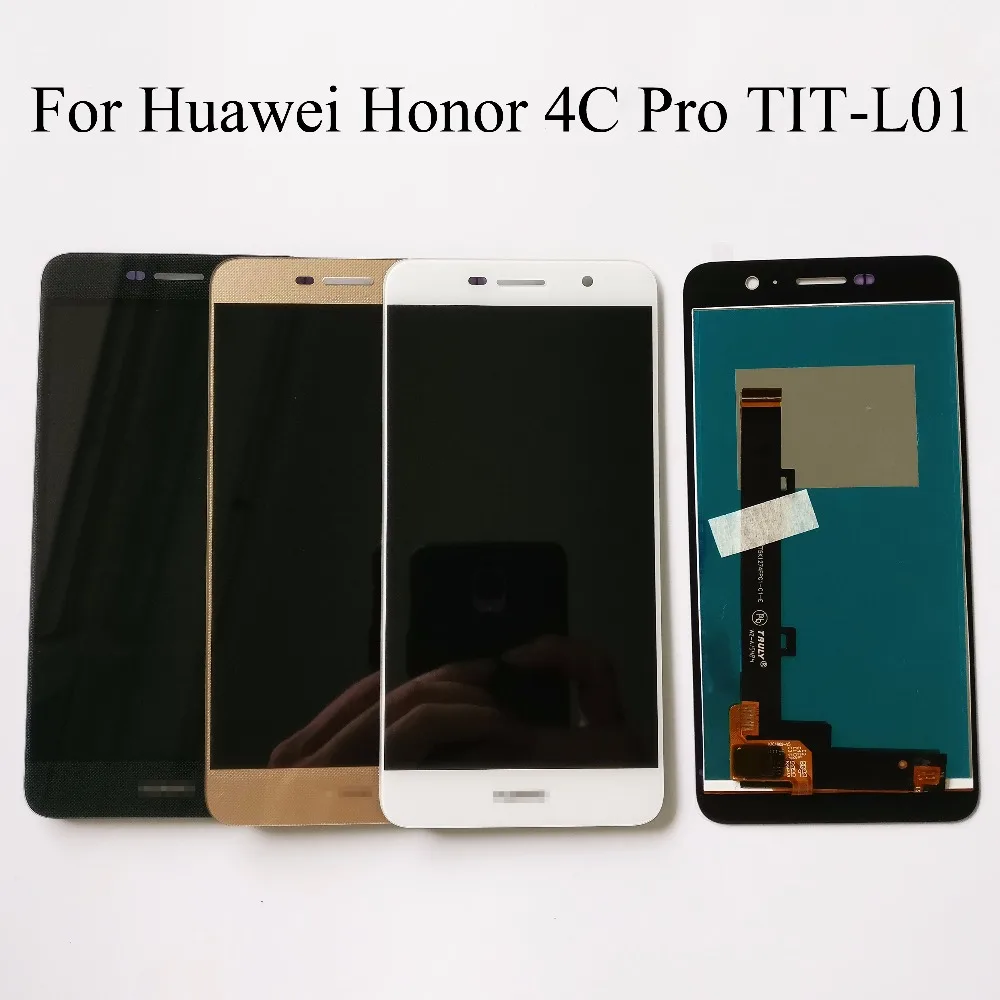100% тестирование Новый высокое качество 5 0 дюймов для huawei honor 4c pro TIT-L01 ЖК-дисплей +